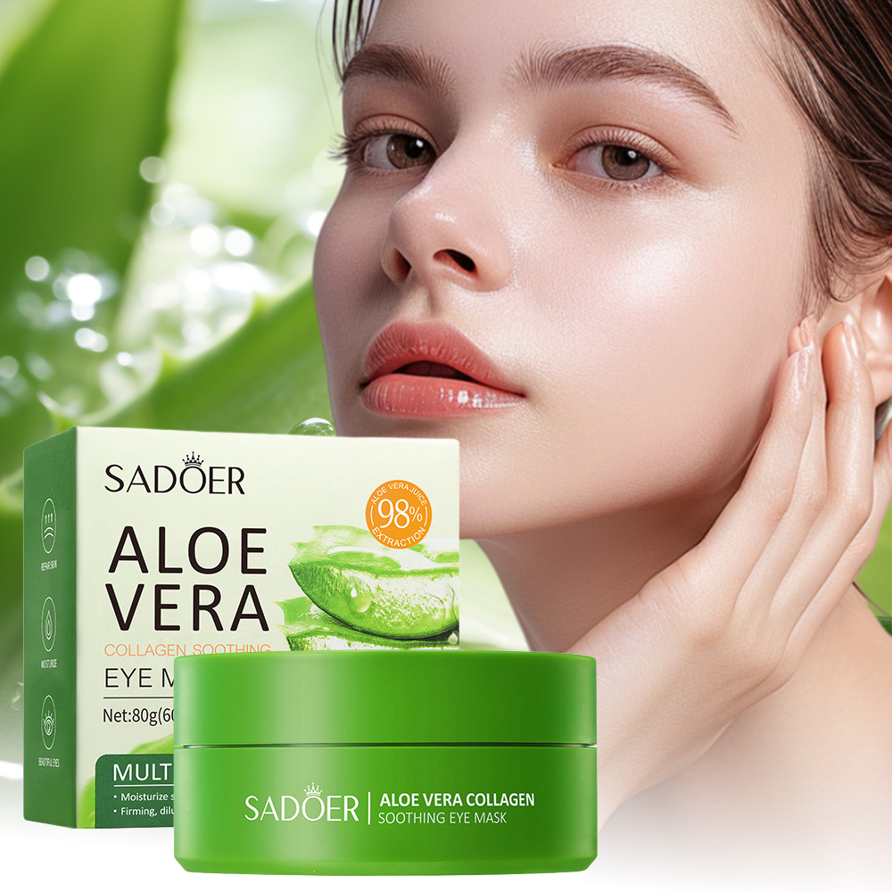 Collagen Eye Patch - SADOER Aloe Vera Collagen Soothing Eye