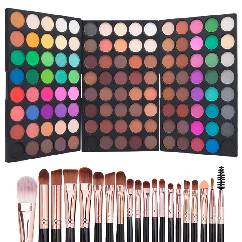 Beauty Book Makeup Kit - 120 Colors Matte Shimmer Eyeshadow Palette