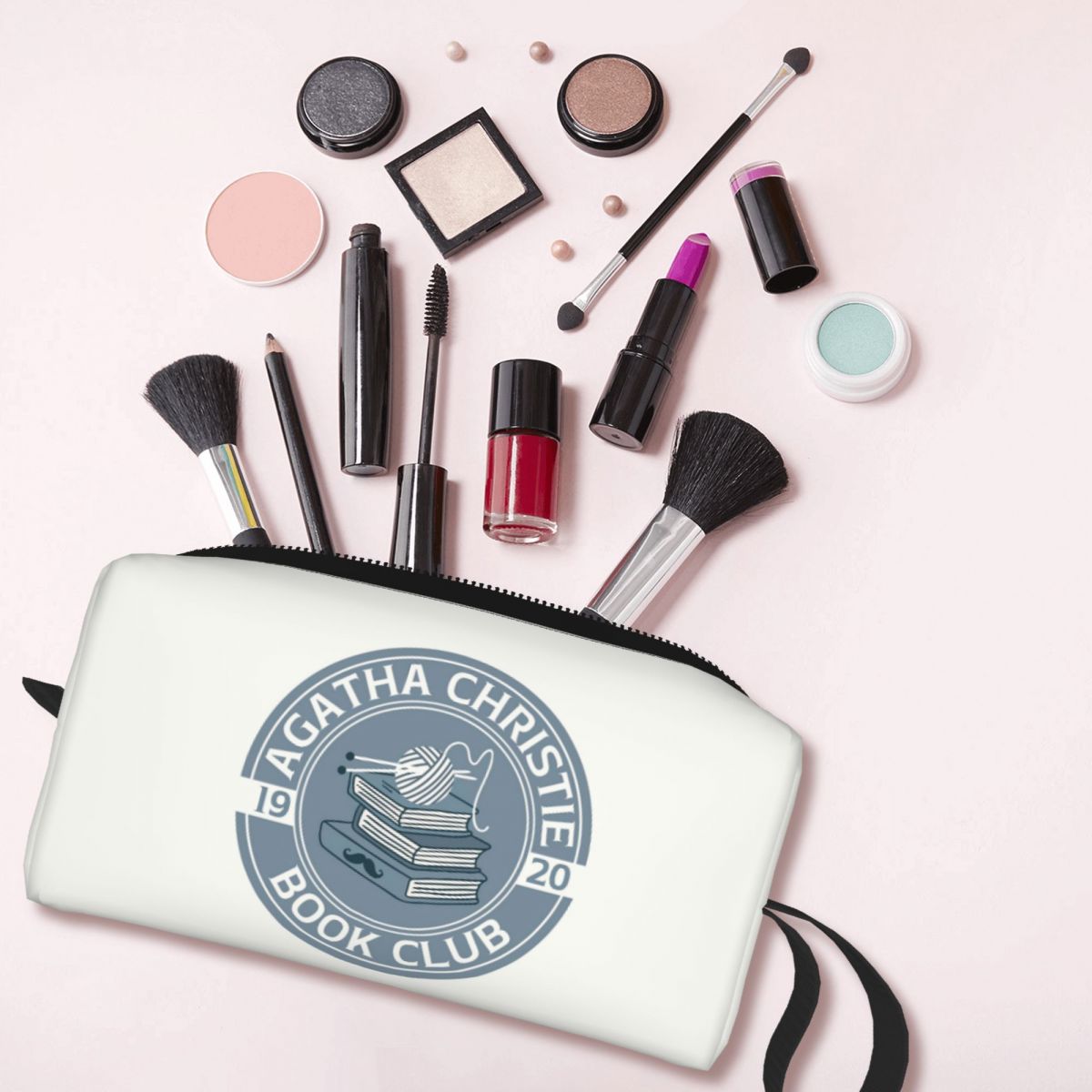 Beauty Book Makeup Kit - Agatha Christie Book Club Makeup Bag