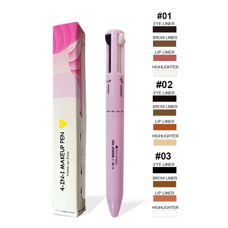 4 In 1 Eyebrow Pencil Lip Line - Beauty Makeup Drawing review and price