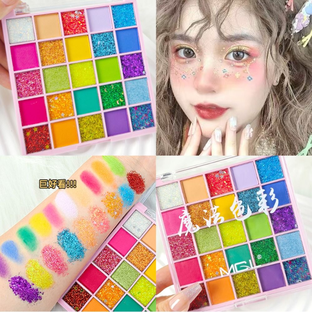 Dopamine 25 Colors Matte Shimm - Beauty Book Makeup Kit review and price