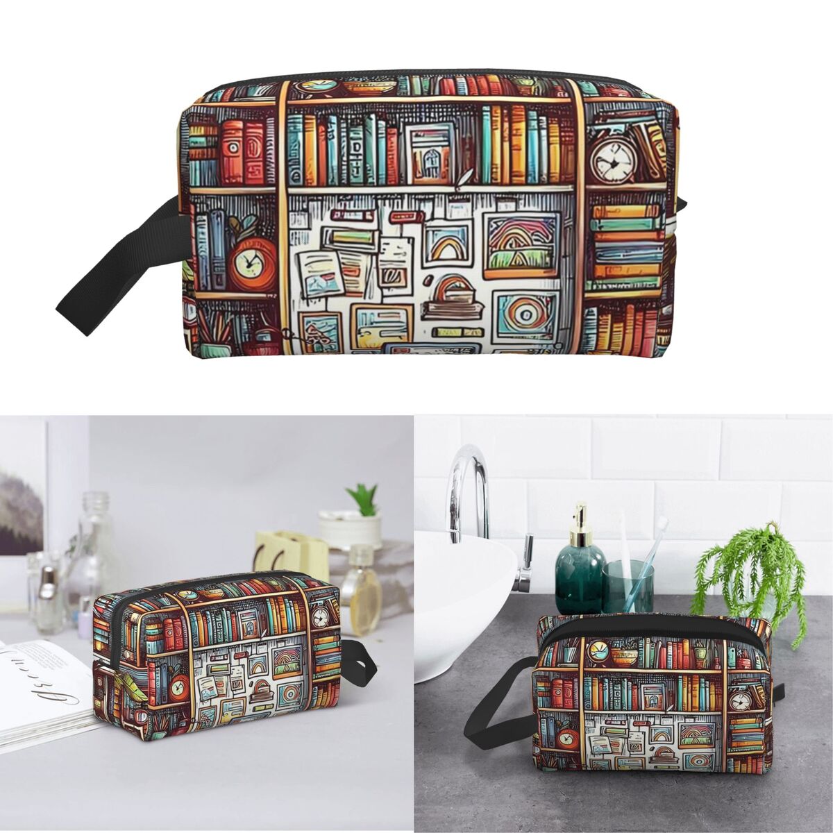 Cartoon Books Bookshelf Makeup - Beauty Book Makeup Kit review and price