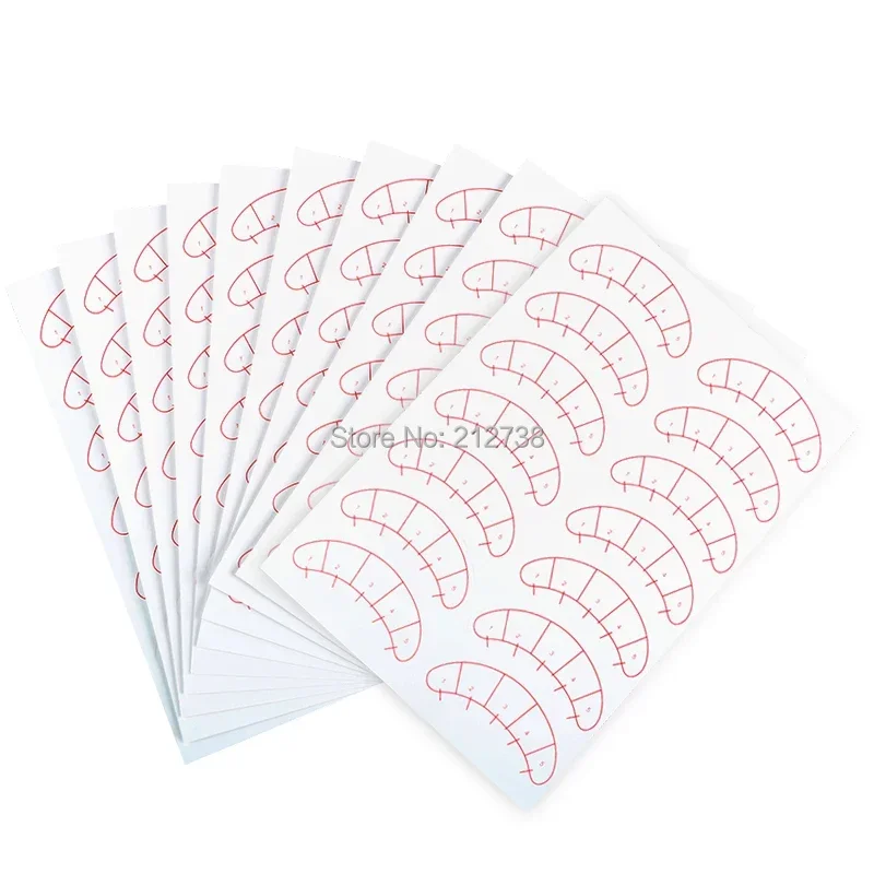140PCS Eyelash under Eye Pads  - Beauty Makeup Tips review and price