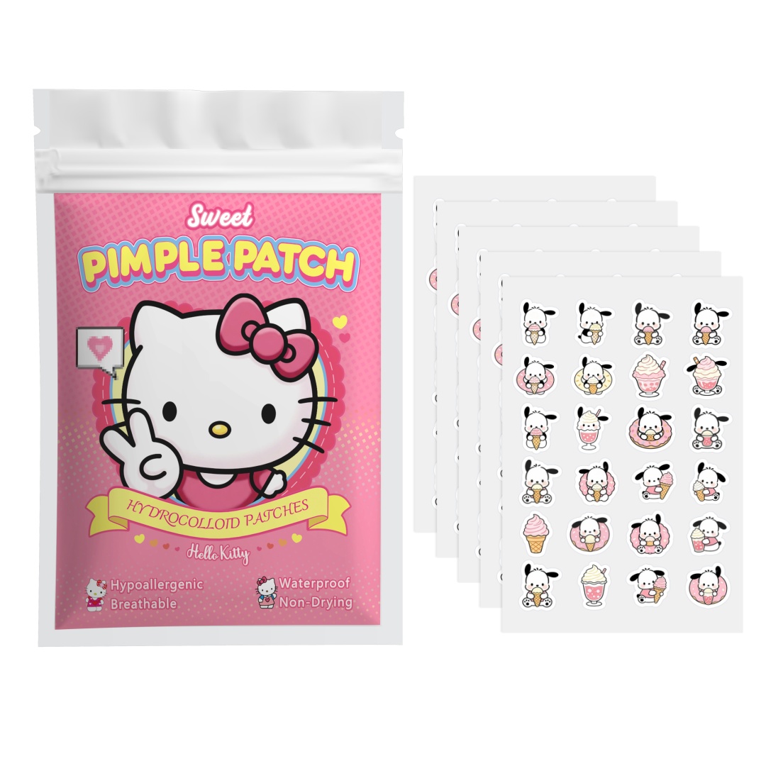 48/120PCS hello kitty Acne pat - Pressed Powder Foundation review and price