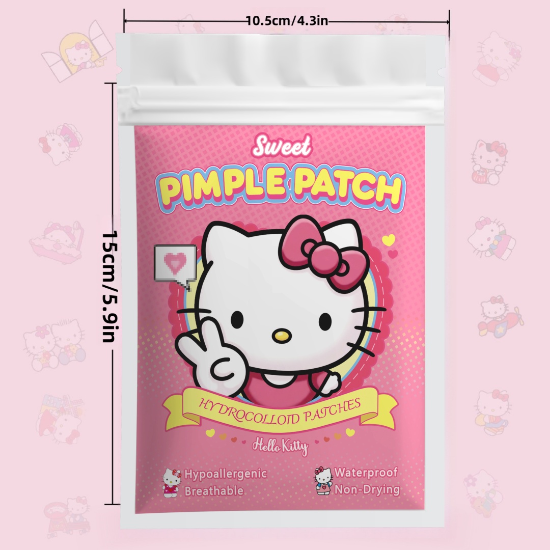 48/120PCS hello kitty Acne pat - Pressed Powder Foundation review and price