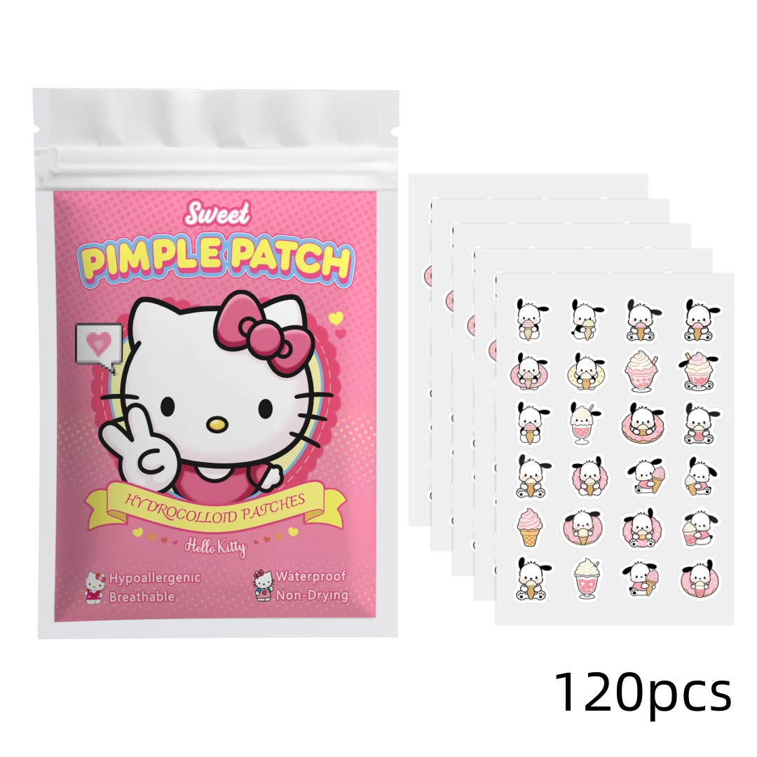48/120PCS hello kitty Acne pat - Pressed Powder Foundation review and price