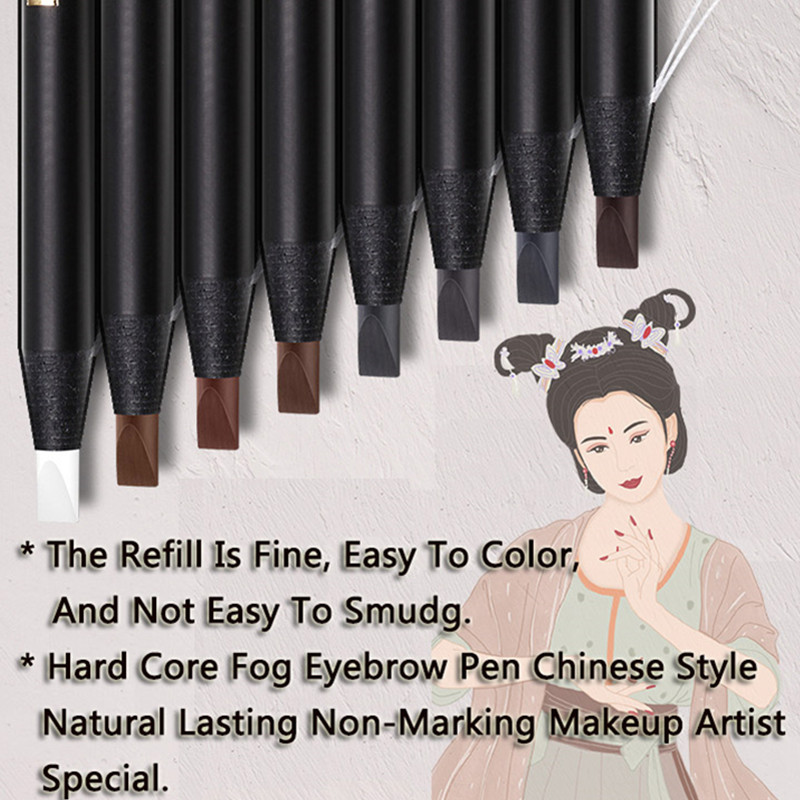 12PCS White Eyebrow Pencil Dra - Beauty Makeup Drawing review and price