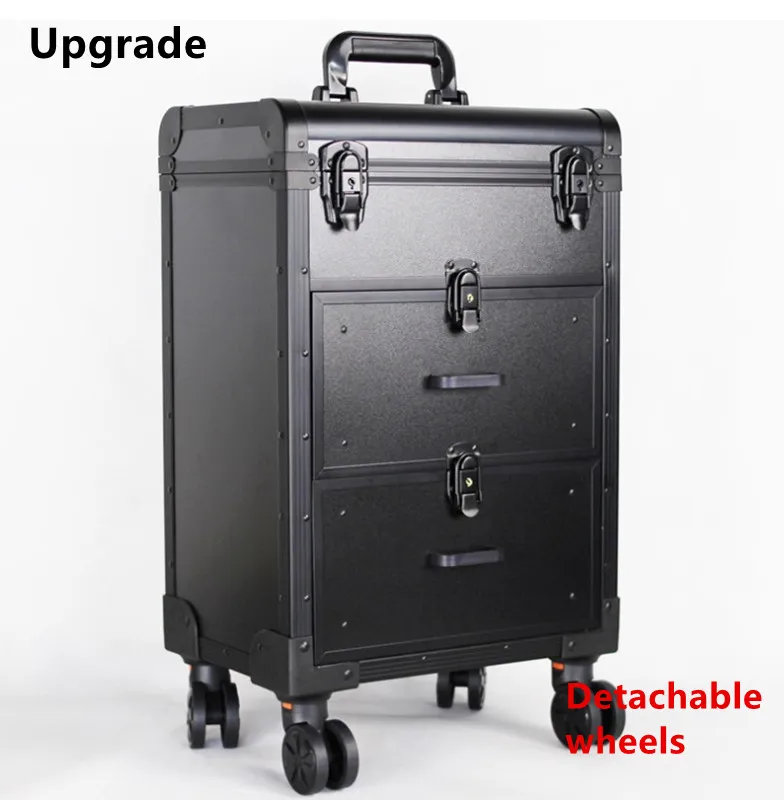 Travel Trolley Case Bag Multi- - Beauty Makeup Trolley review and price