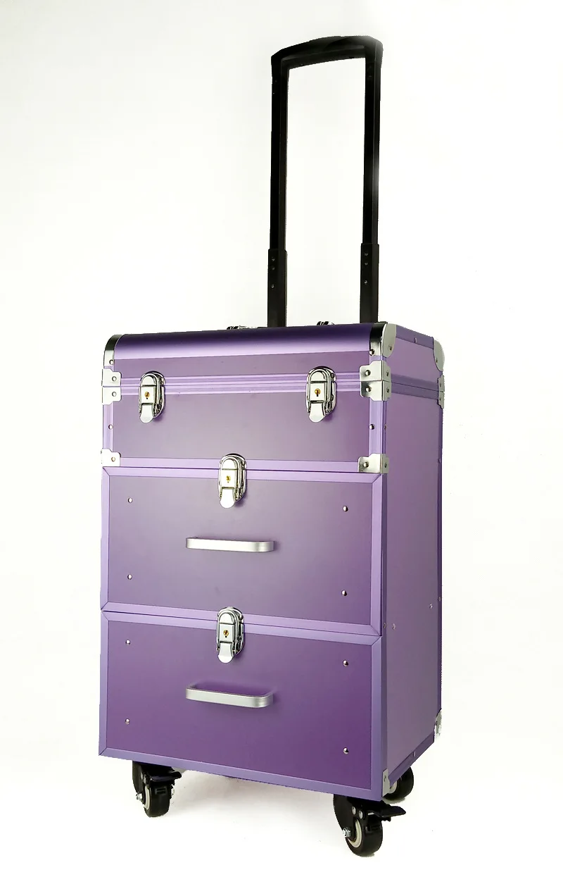 Travel Trolley Case Bag Multi- - Beauty Makeup Trolley review and price