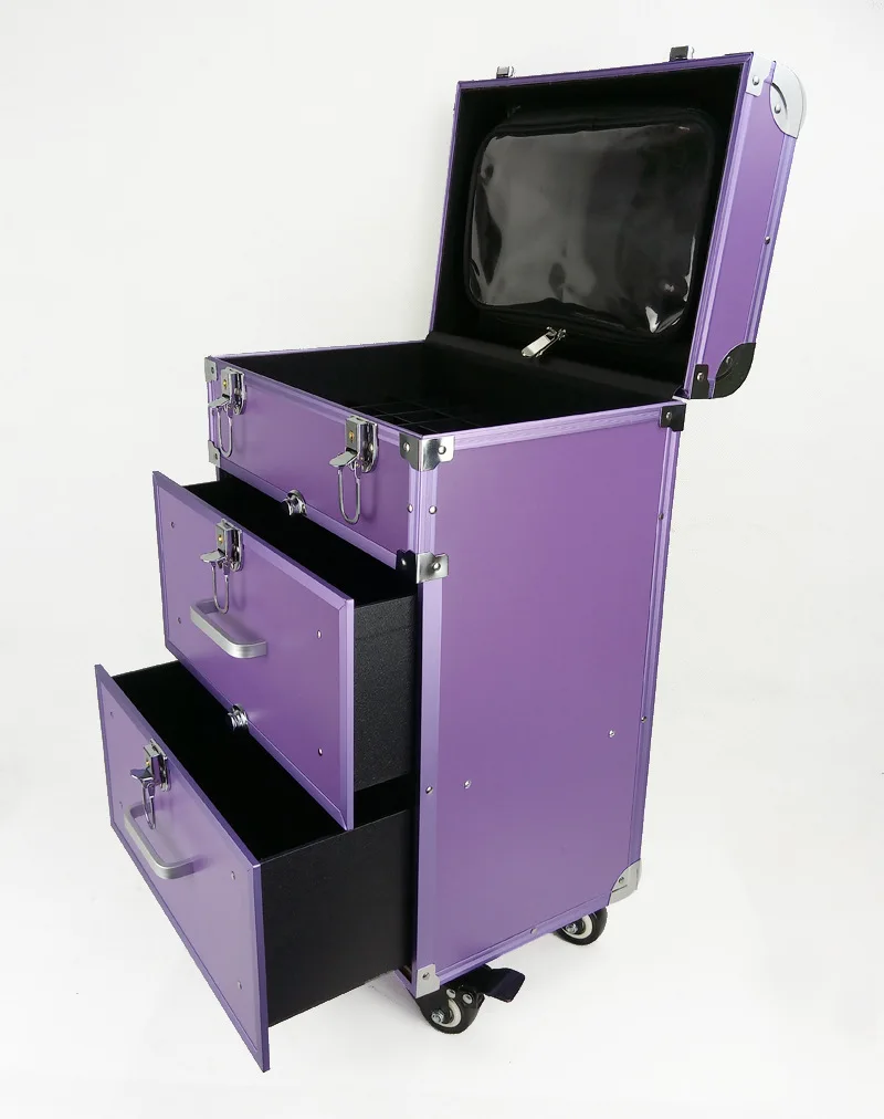 Travel Trolley Case Bag Multi- - Beauty Makeup Trolley review and price