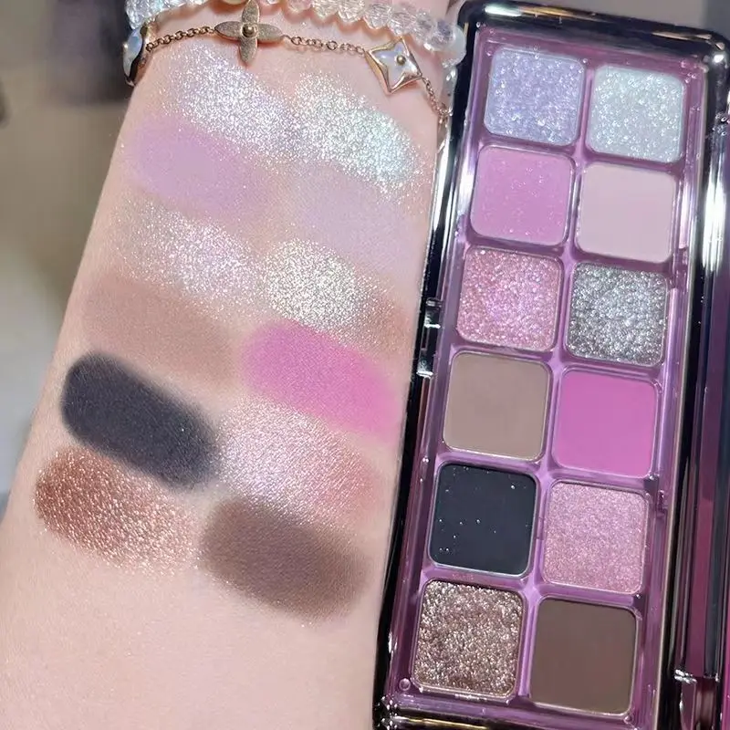 12 Color Eye Shadow Plate Matt - Beauty Book Makeup Kit review and price