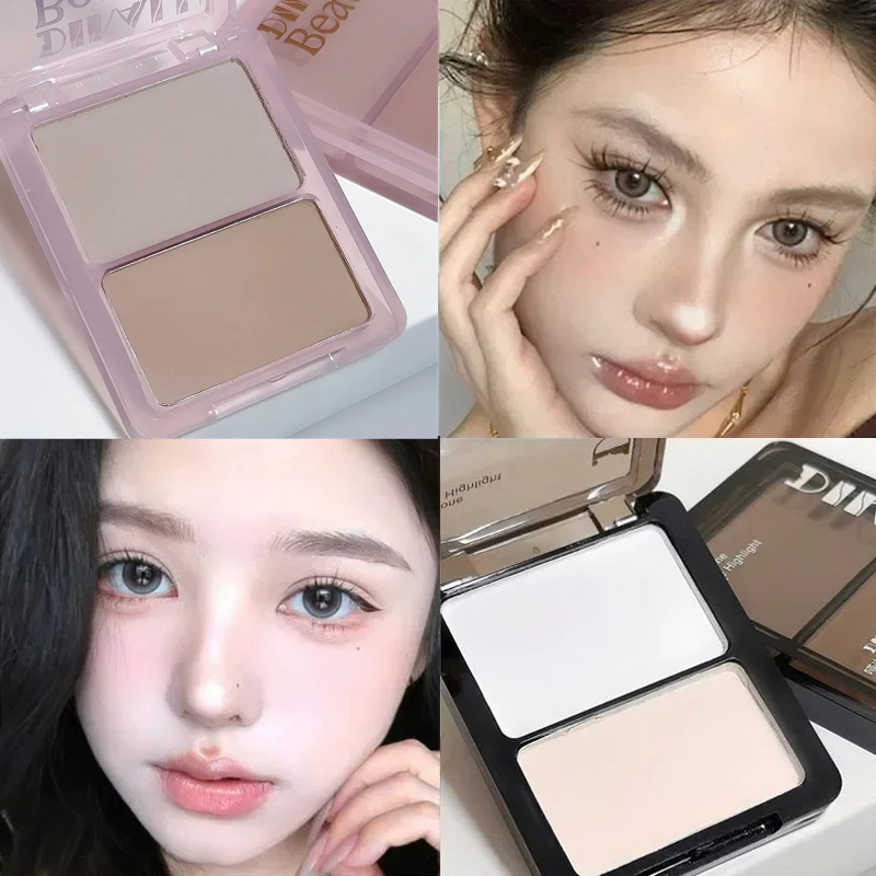 Two-tone Highlight Contour Pal - Highlighter Bronzer Palette review and price
