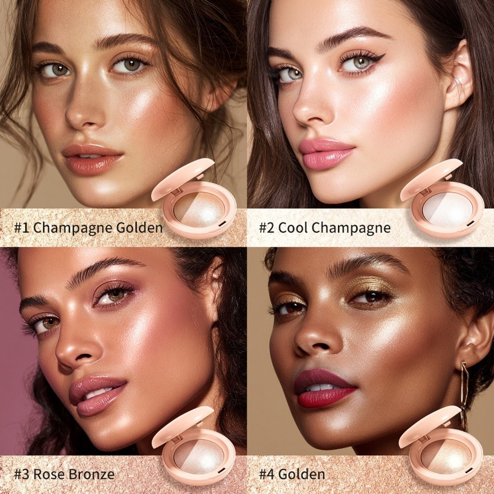 Long Lasting Face Highlighter  - Highlighter Bronzer Palette review and price