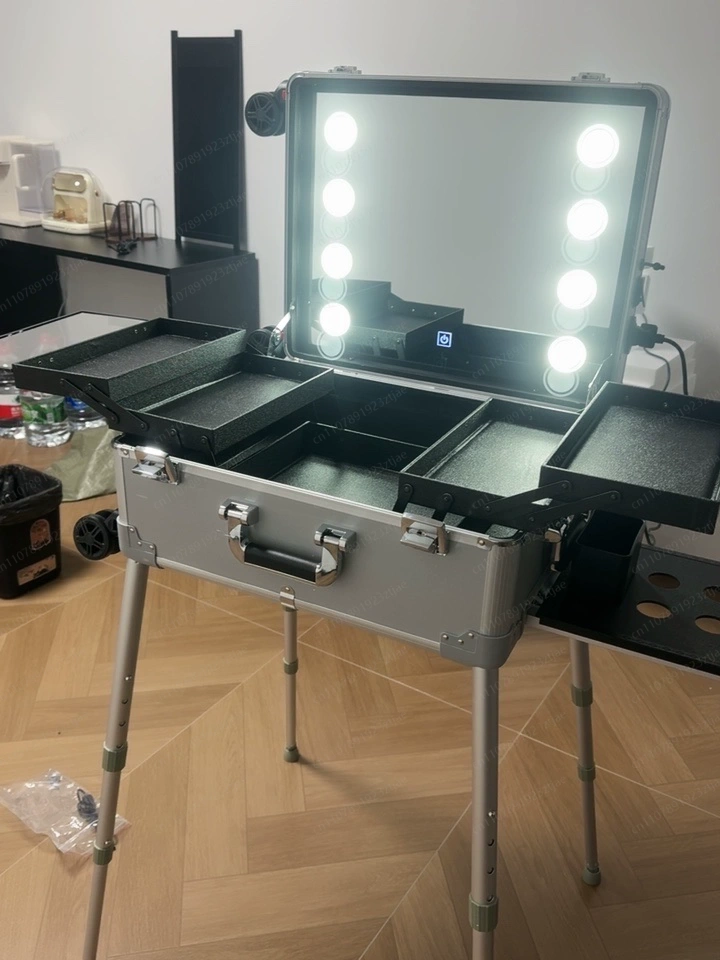 22 inch Trolley Suitcase LED L - Beauty Makeup Trolley review and price