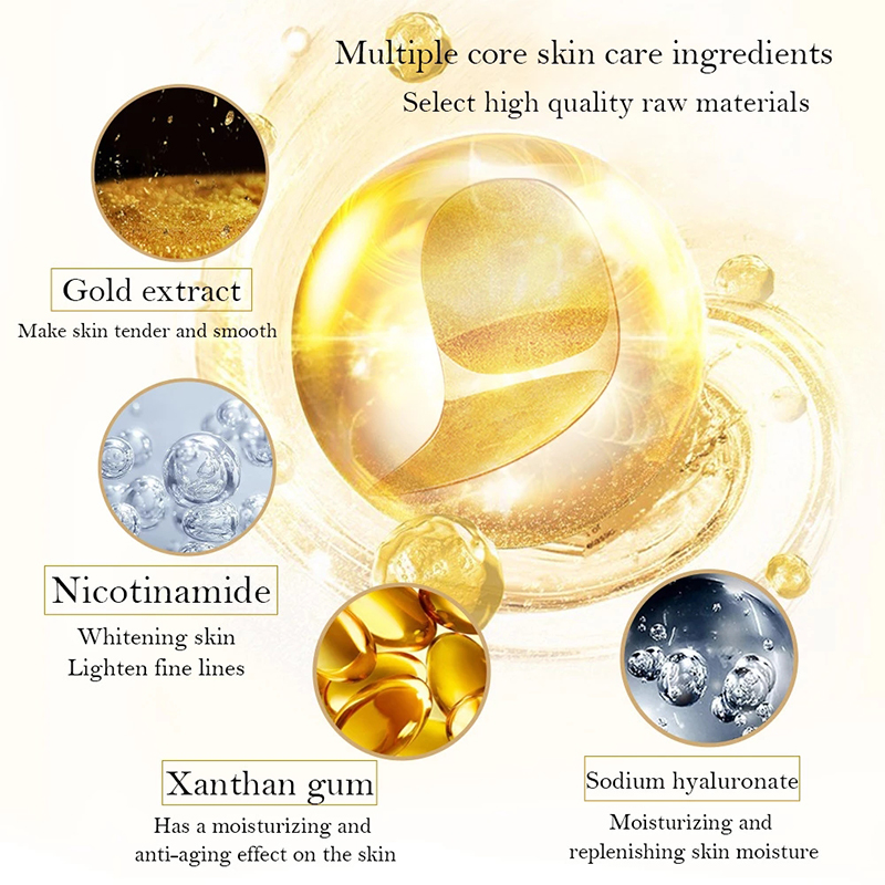 5/10/20/30 Pairs Crystal Gold  - Collagen Eye Patch review and price