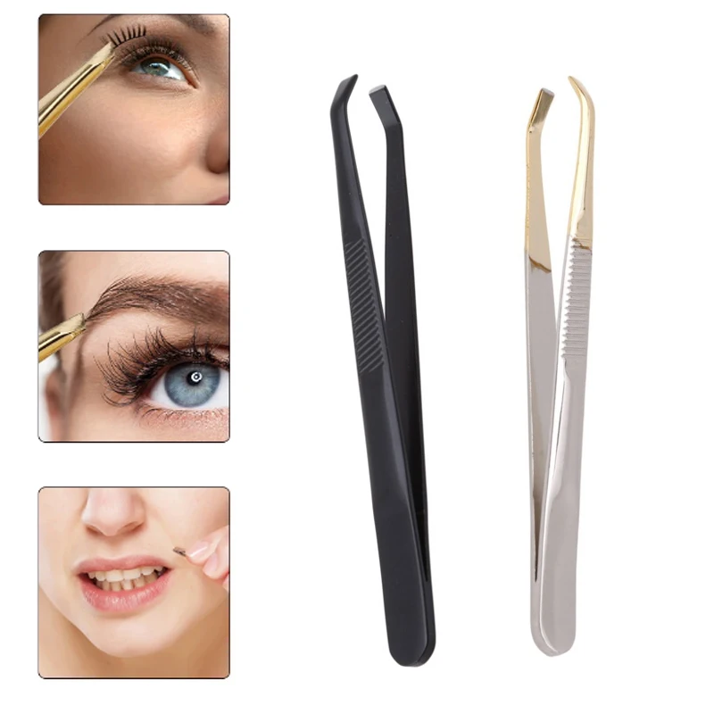 1PCS Eyebrow Tweezers Facial H - Beauty Makeup Tips review and price