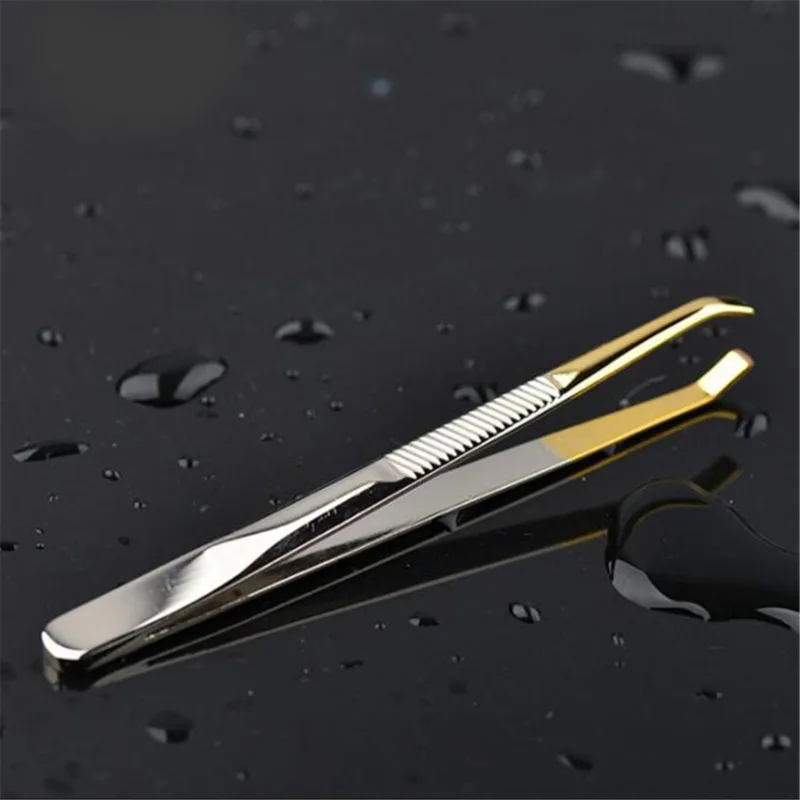 1PCS Eyebrow Tweezers Facial H - Beauty Makeup Tips review and price