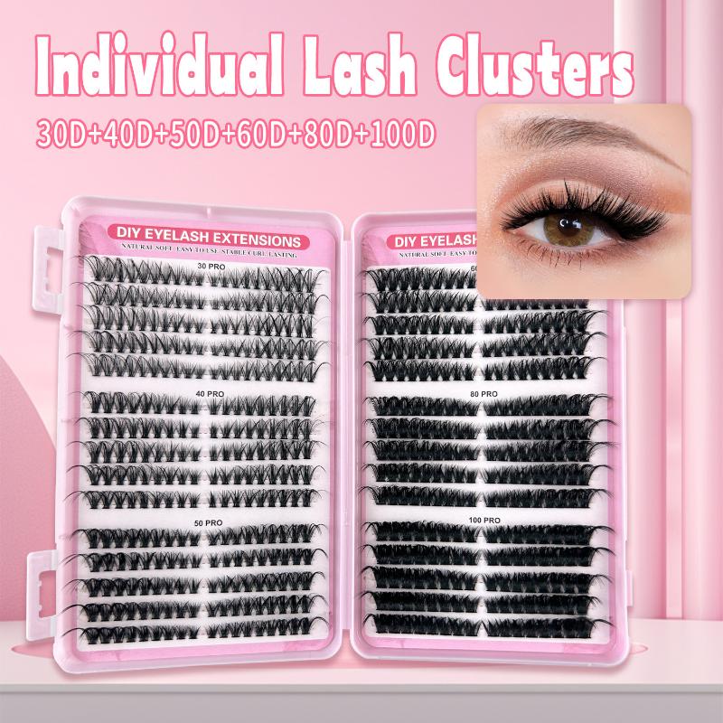 Individual Lashes 570pcs 30D 4 - Beauty Book Makeup Kit review and price