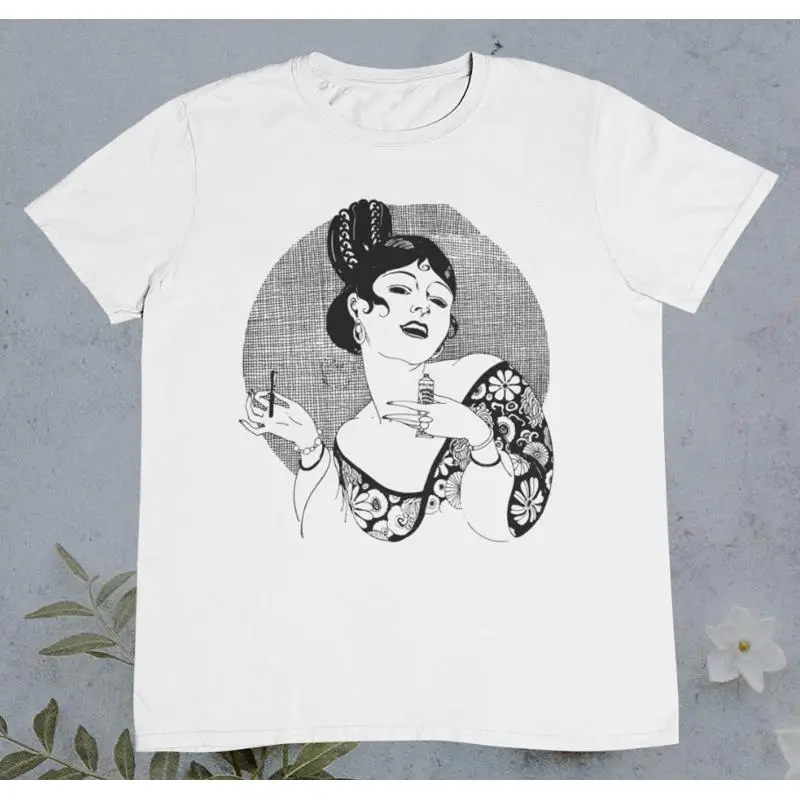 Vintage Beautiful Woman Drawin - Beauty Makeup Drawing review and price