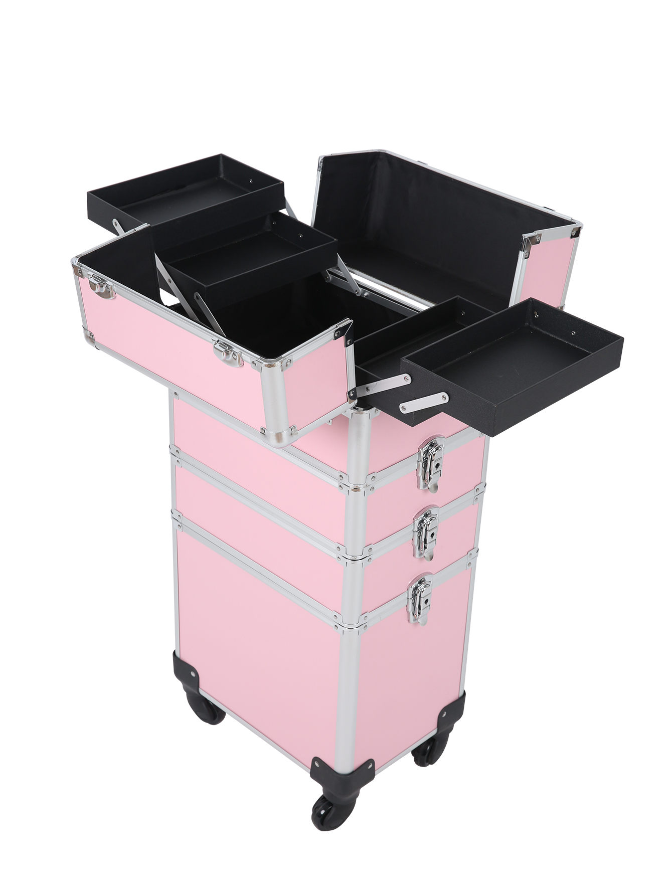 Detachable Rolling Makeup Case - Beauty Makeup Trolley review and price