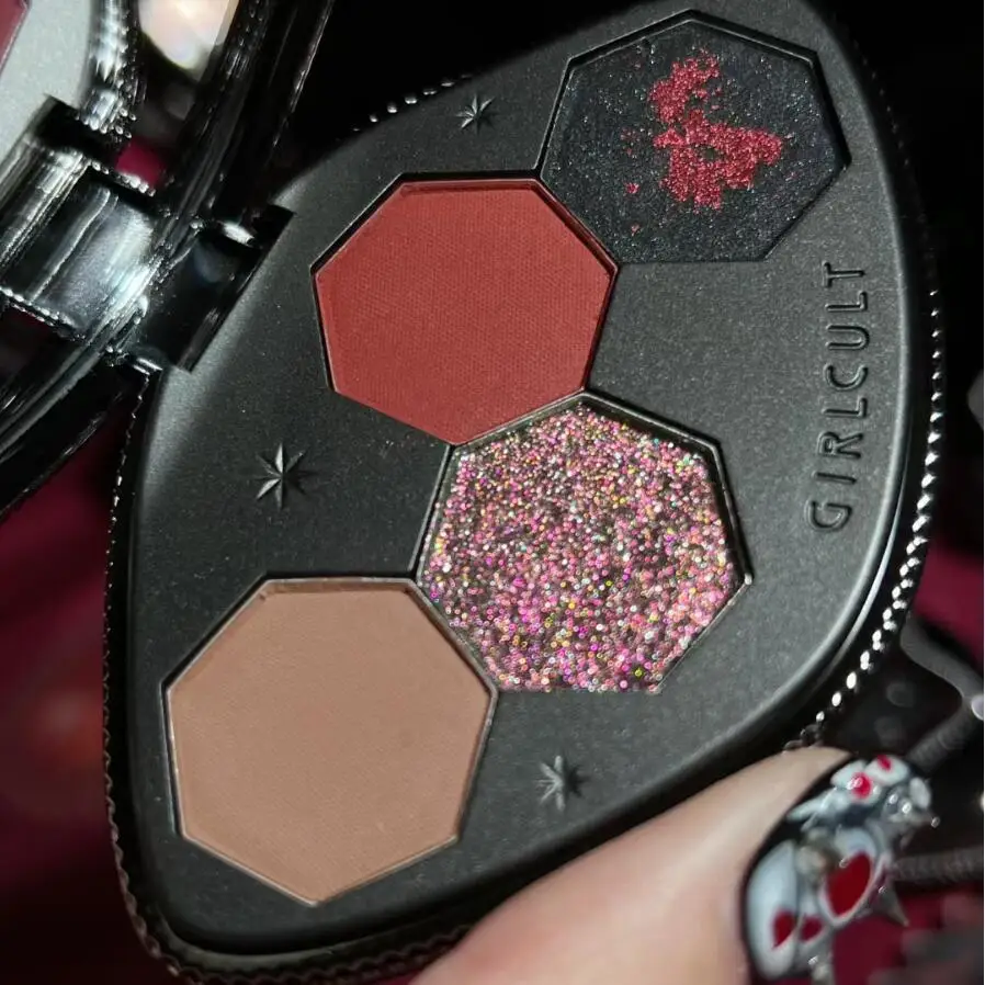 Girlcult 4 Color Eyeshadow Pal - Beauty Book Makeup Kit review and price