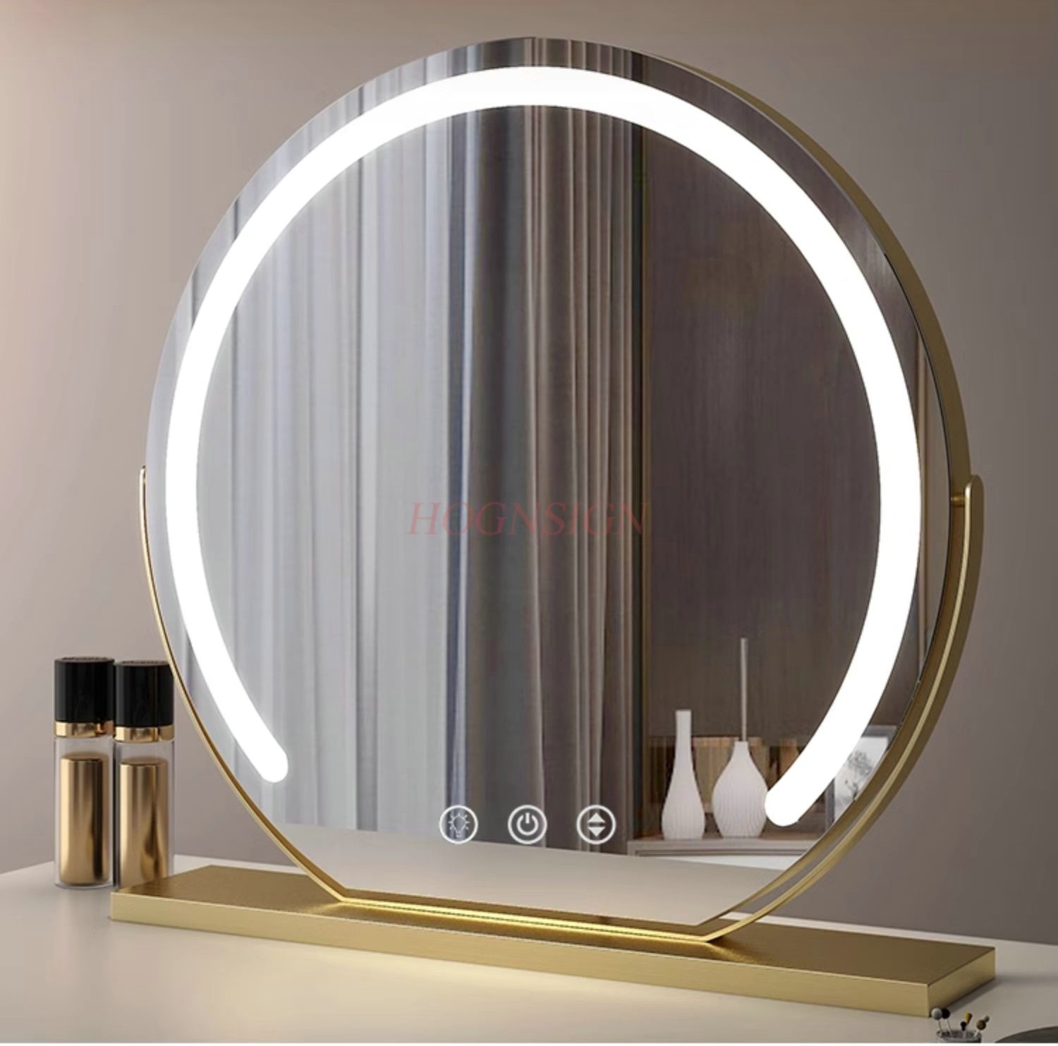 LED makeup mirror with lamp de - Makeup Master Beauty Salon review and price