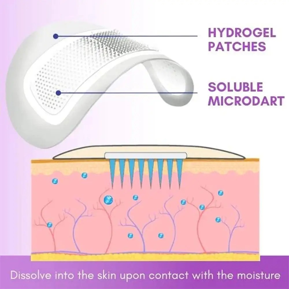 1 Pair Micro-needle Eye Patch  - Collagen Eye Patch review and price